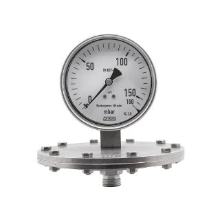 گیج فشار دیافراگمی 160 میلی بار ویکا مدل 432.50